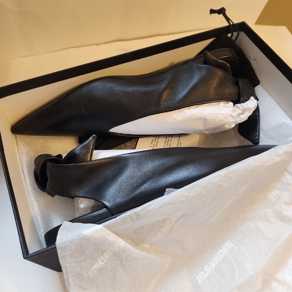 Jil Sander ballerina flats with knot size 40 BNWT - Picture 5 of 10